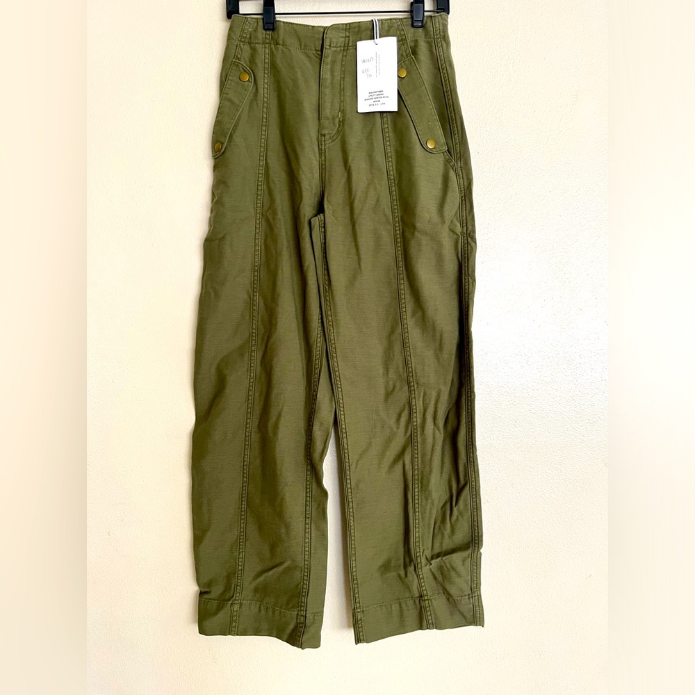 Frames utility barrel washed winter moss jeans